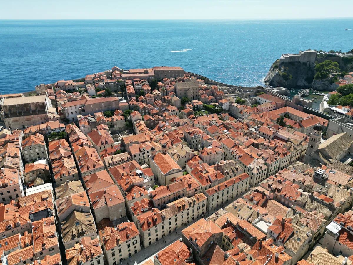 Stadtansicht von Dubrovnik