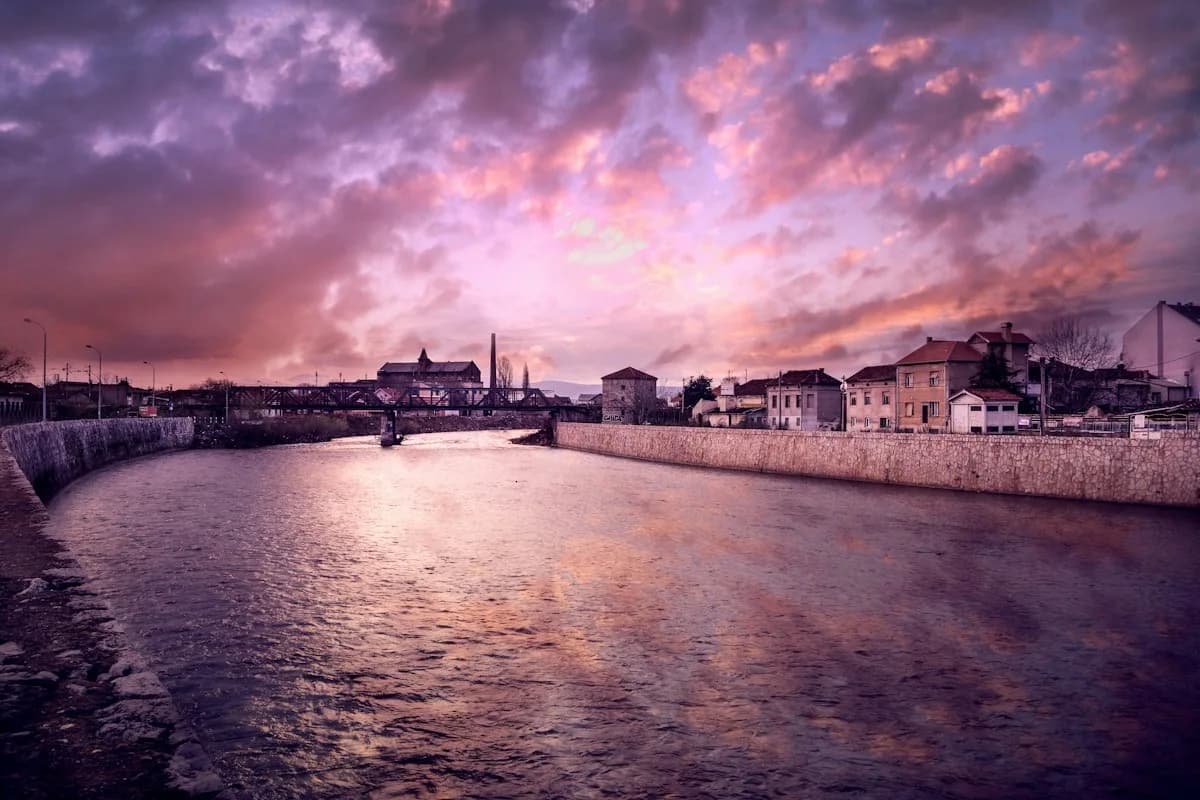 Stadtansicht von Niš