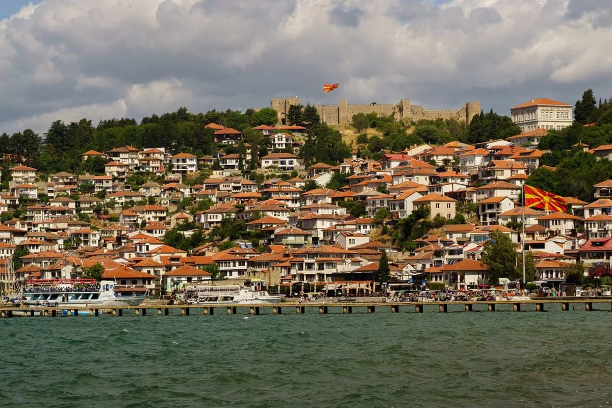 Stadtansicht von Ohrid