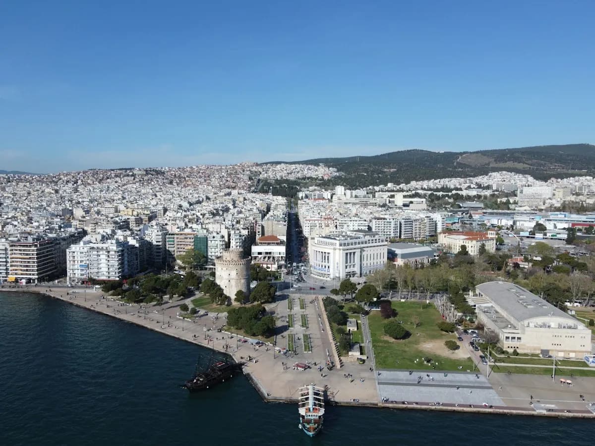 Stadtansicht von Thessaloniki