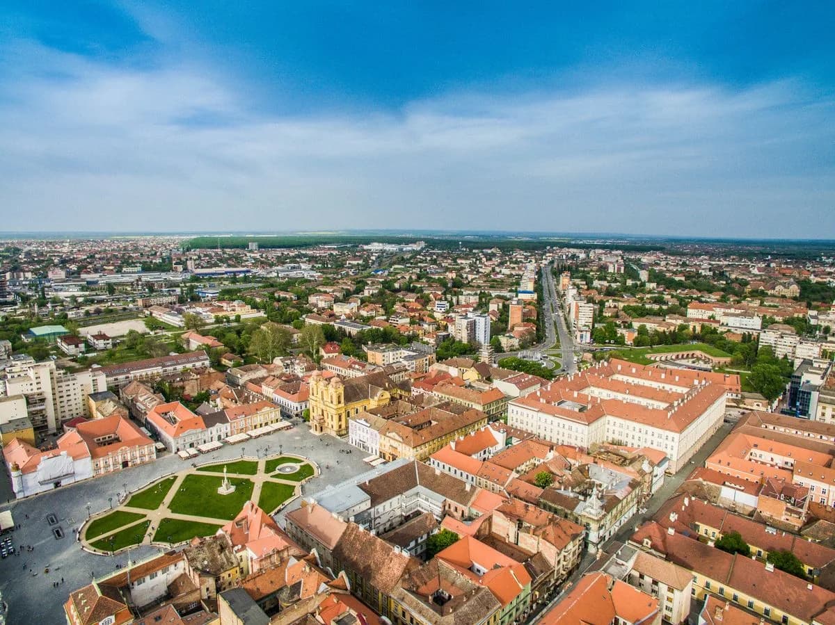 Stadtansicht von Timișoara